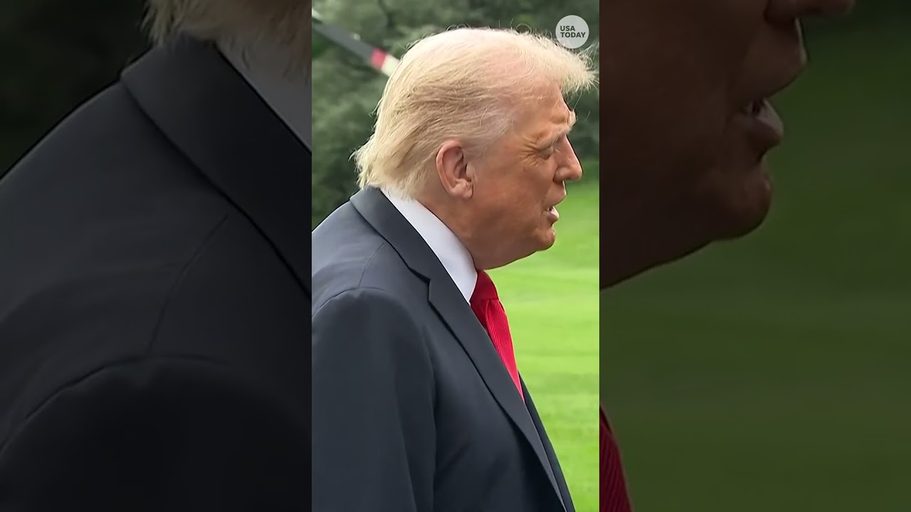 President Trump clashes with reporters over hate speech and business ties before UK trip