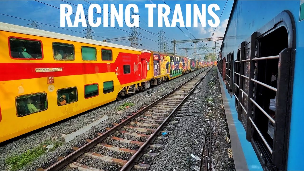 Parallel Departure from CHENNAI and some morning skips & crossings : Vijayawada JANSHATABDI Express