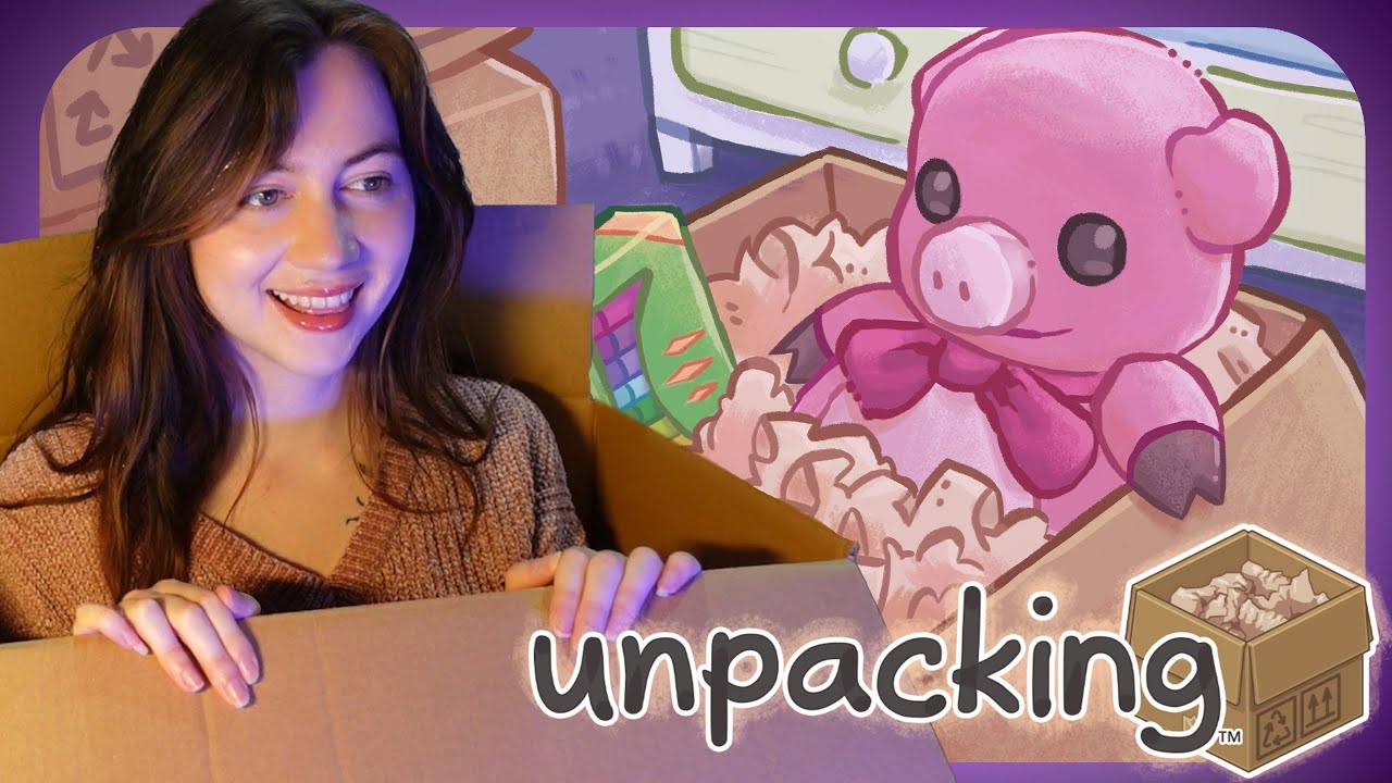 Let's Play a game about moving... while I move irl - Unpacking