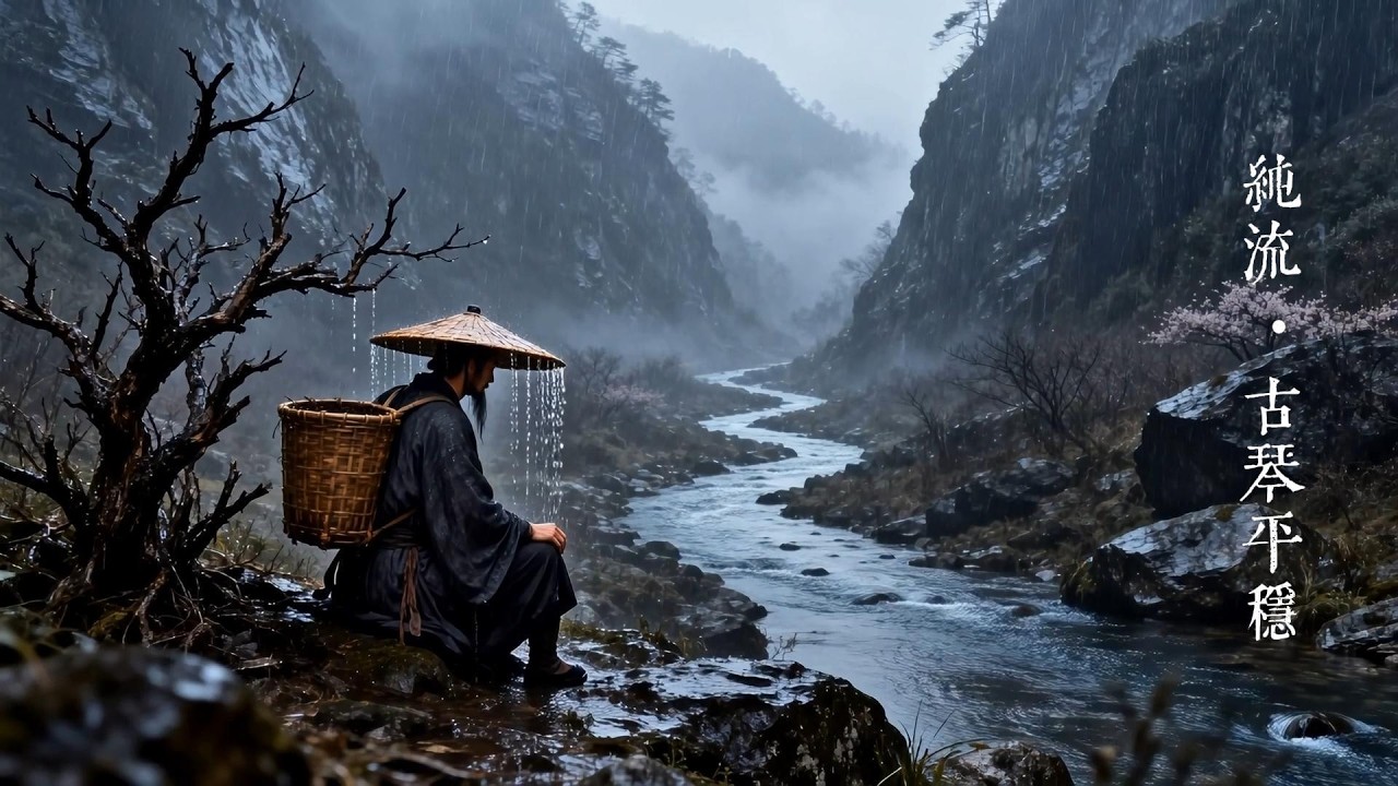 純流 · 古琴平穩｜山林細雨・安住當下｜古琴｜竹笛｜萧｜古筝｜二胡｜靜心純音樂