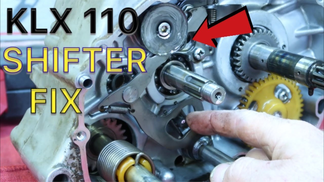 KLX 110 SHIFTING FIX AFTER FULL MANUAL CLUTCH INSTALL          #iamacreator