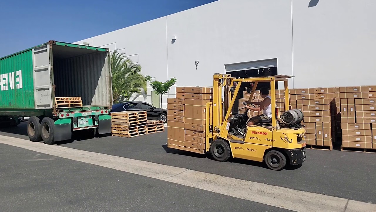 descargando contenedor 1