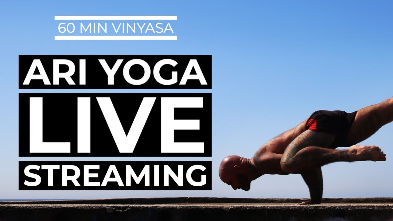 Ari Yoga Livestream 60 min Advanced Vinyasa - 29th April Test