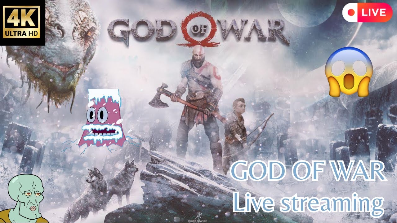 God of War 4 part 10:Unconquerable Father ! LIVE STREAMING | 4K 60FPS #viralgame #gaming #livestream
