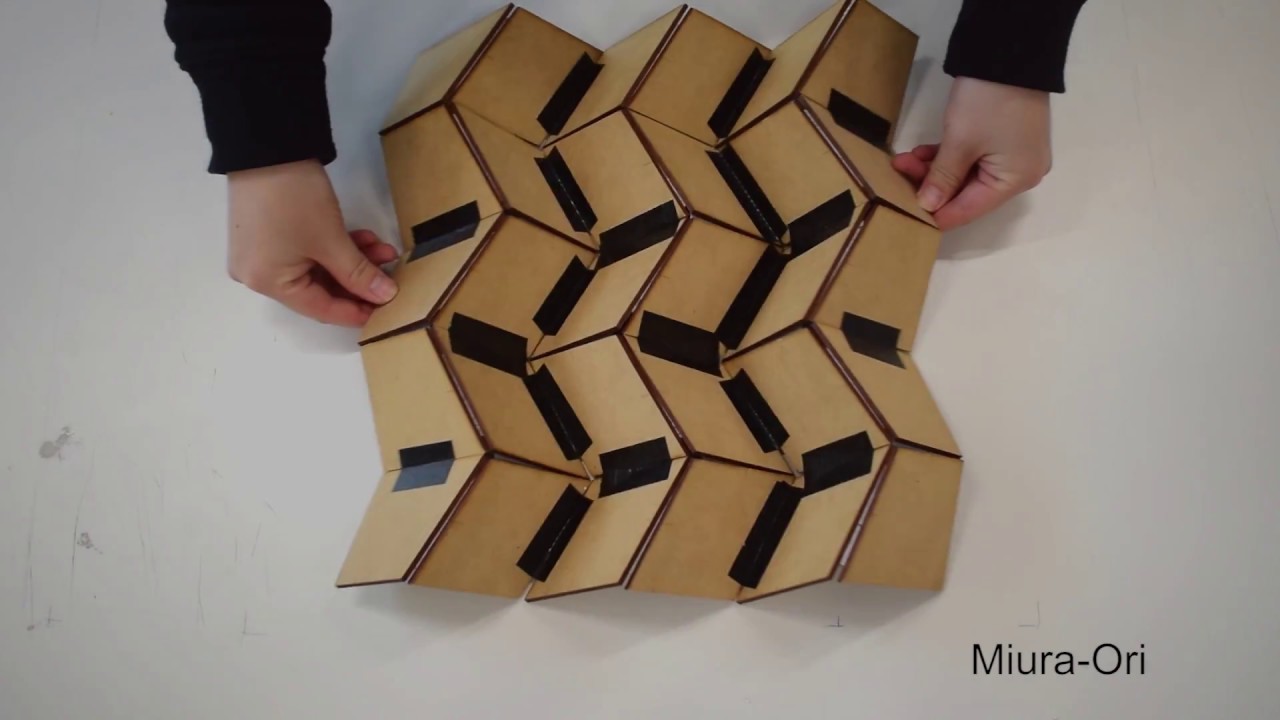 Adaptive Acoustic Origami