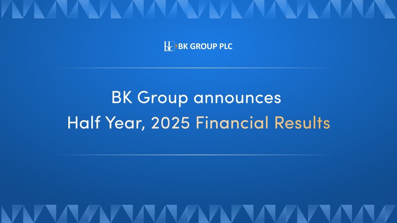 🔴 🏦 BK Group announces Half-year 2025 Financial Results