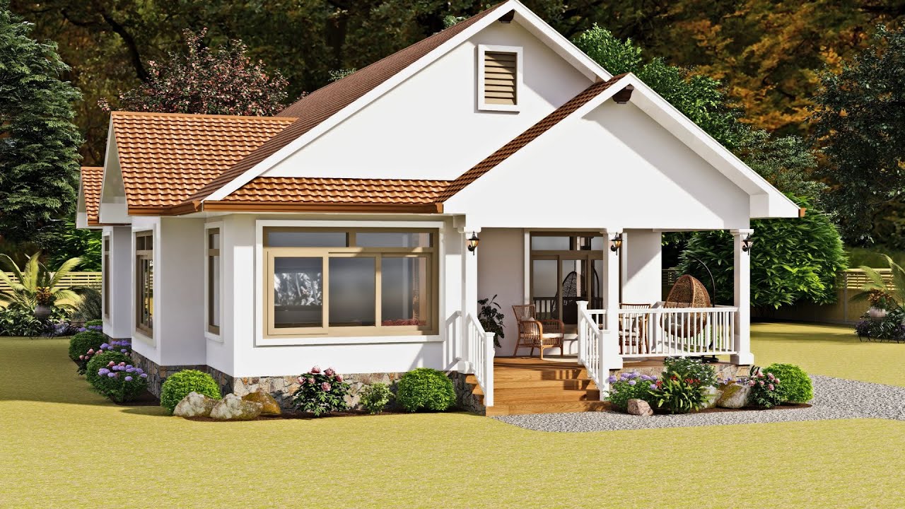 The Most Beautiful House Design With a Reading Nook, Garage & a Porch ID #1016