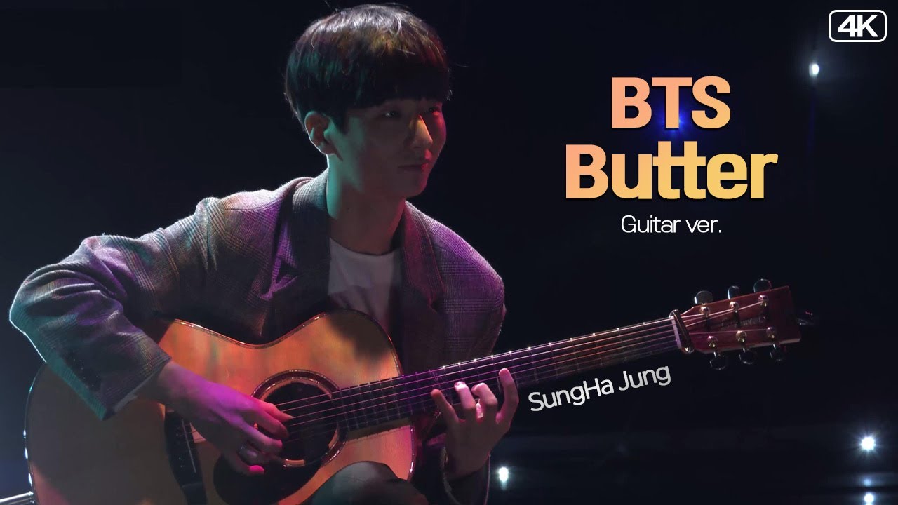 정성하│BTS, Butter (Guitar ver) Gt. Sung Ha Jung MBC210807방송