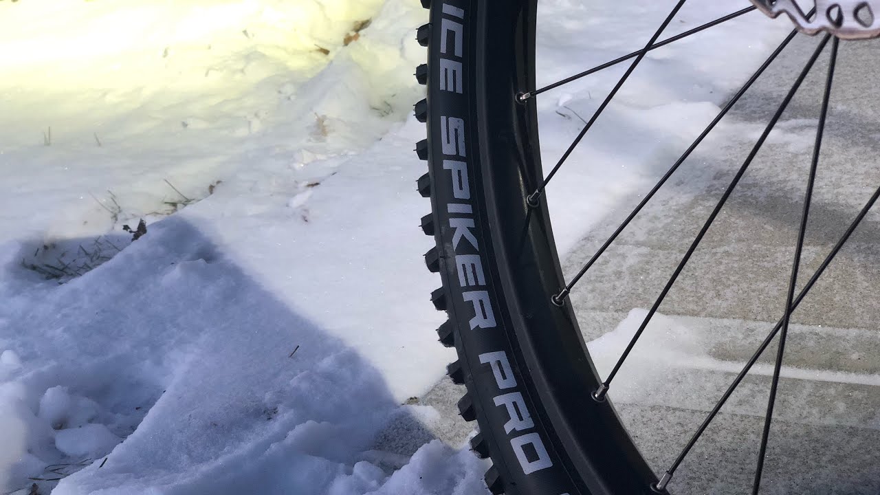 Schwable Ice Spiker Pro Ride and Review
