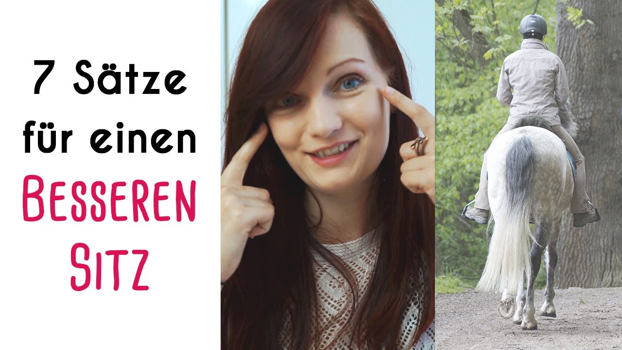 7 Sätze für einen besseren Sitz beim Reiten!
