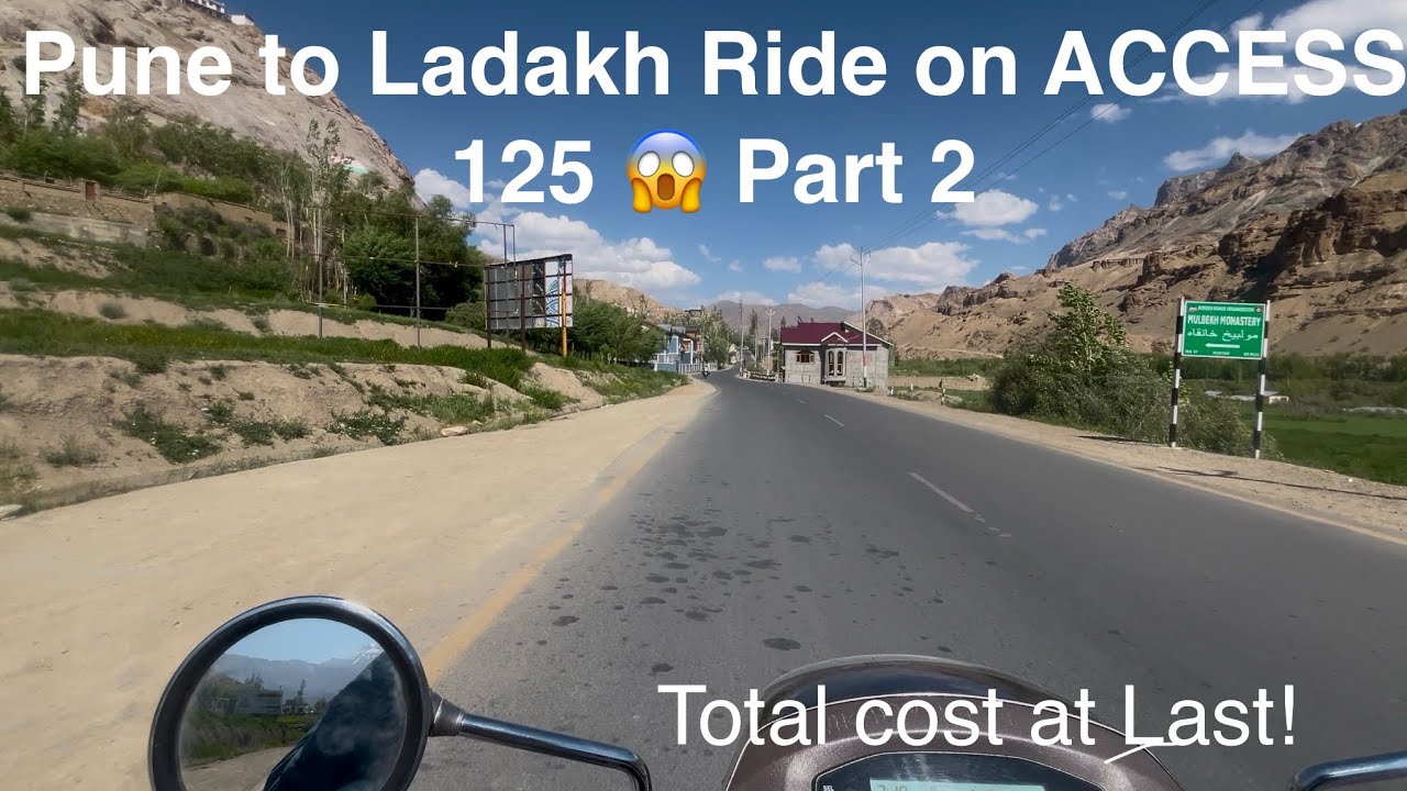 6000km on a 125cc Scooter! 😱 Pune to Ladakh Part 2: Is it possible? Full Tour Expense