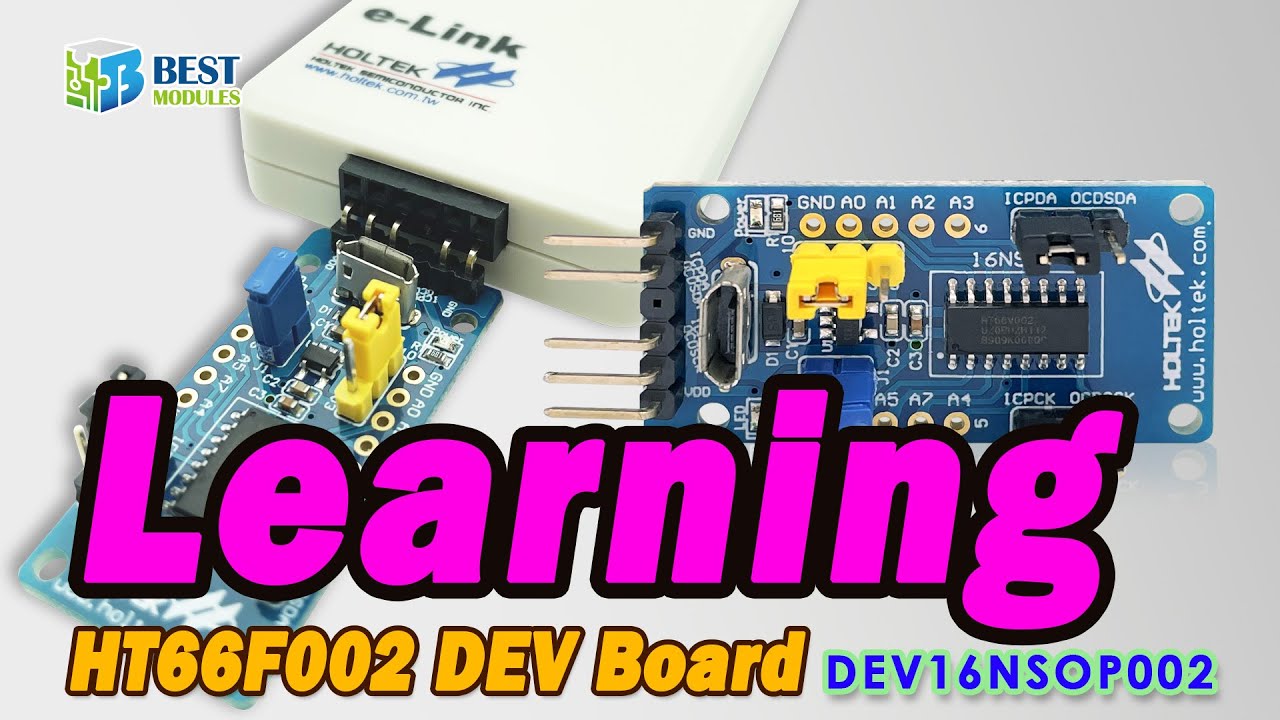 To know the HT66F002 DEV Board DEV16NSOP002