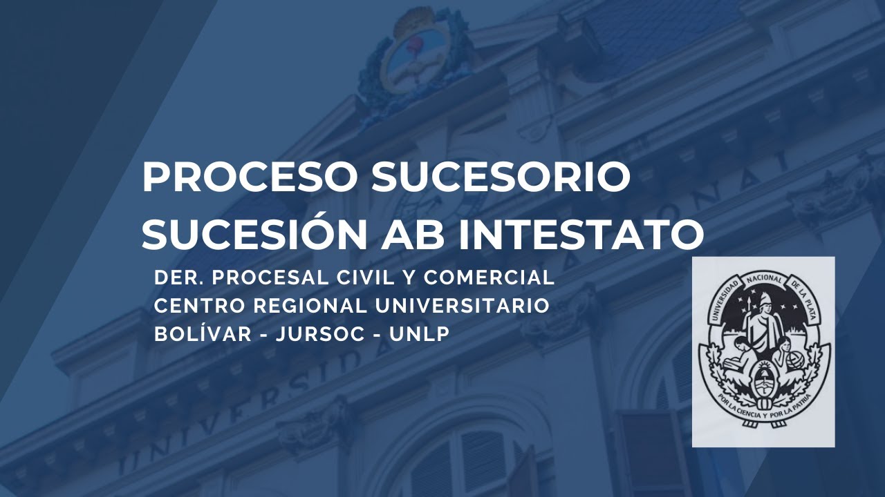 Proceso sucesorio. Sucesión ab intestato