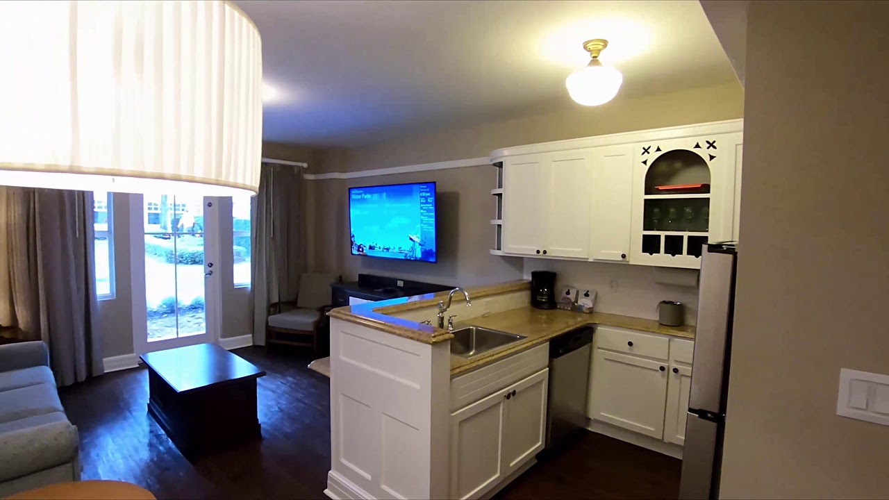 Disney's Beach Club Villas 2 Bedroom Tour - Room 101 from DVC-RENTAL