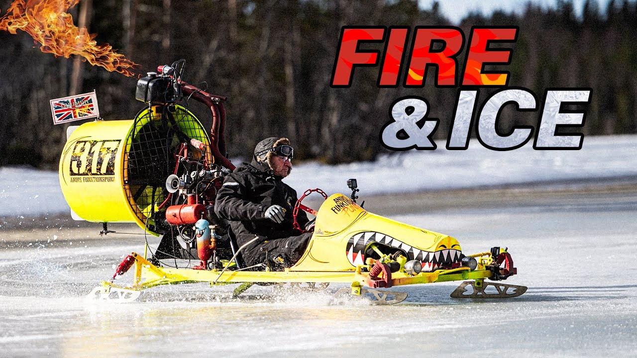 FIRE & ICE! Der legendäre Eisschlitten - Roadmovie Teil 2 | Andis Funktionspunk