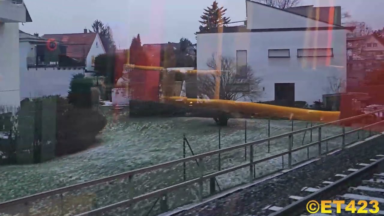 U-Bahn Frankfurt: Letzter Mitfahrt zwischen Ober-Eschbach und Gonzenheim mit der Linie U2 (4K)