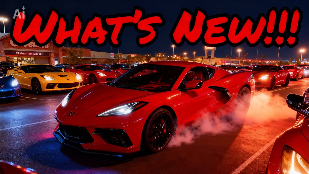 Что нового в Chevrolet Corvette C8 Stingray 2027 года!!!