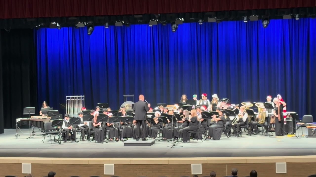 North Forsyth Middle School - Jazz Band Christmas Concert Dec 2025