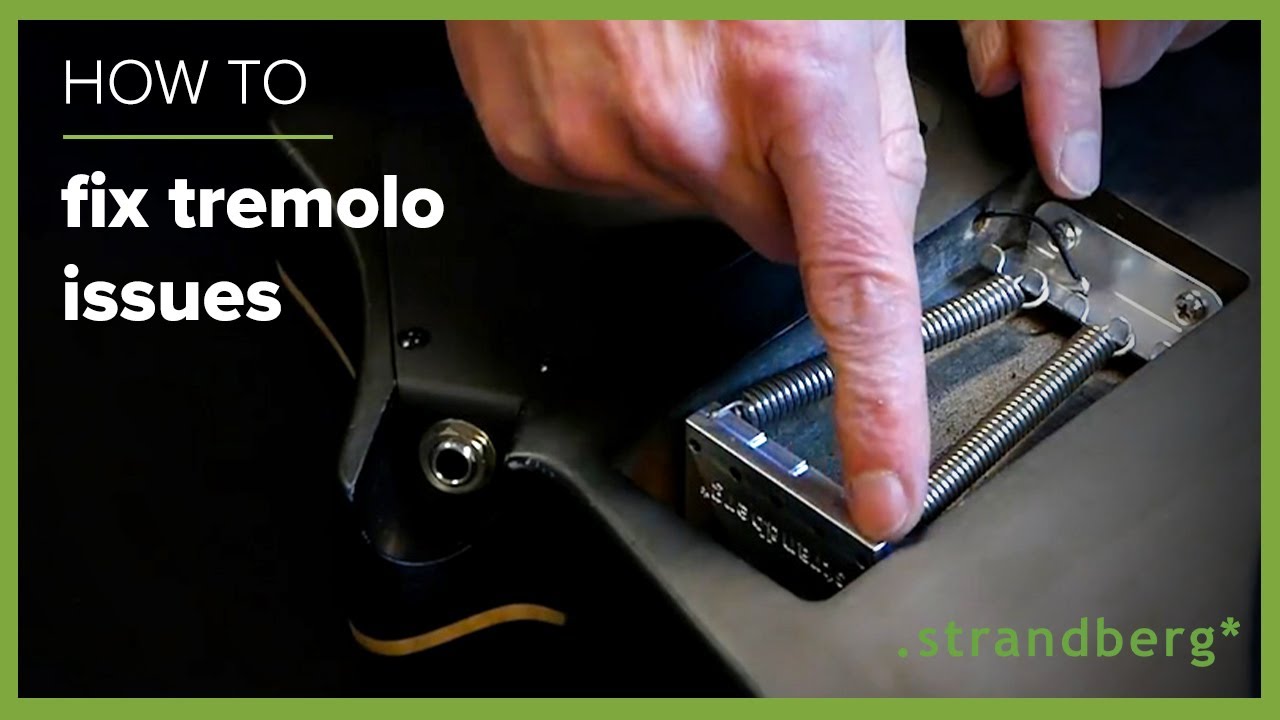 Fixing tremolo issues - including pull-back range and arm attachment