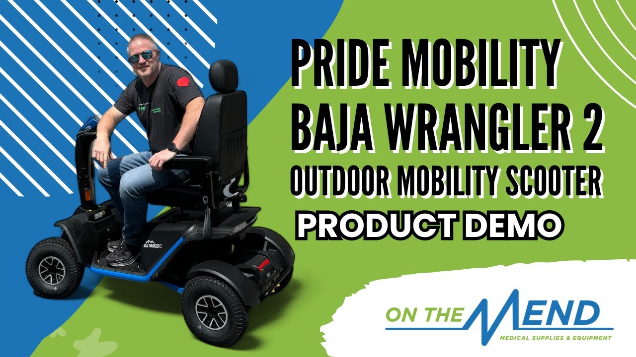 Pride Mobility Baja Wrangler 2 Mobility Scooter - Product Demo