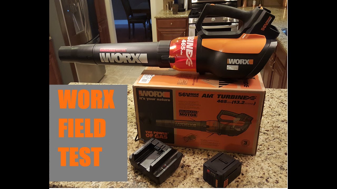 Worx 56v Air Turbine Leaf blower