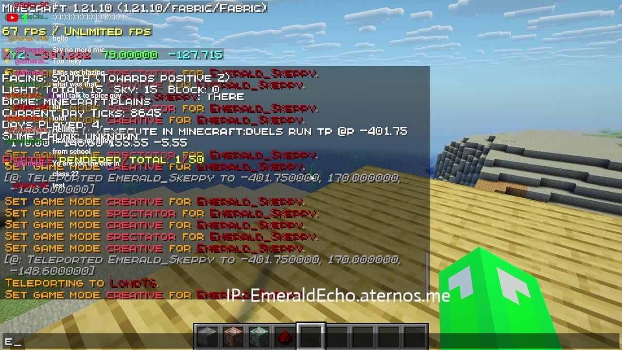 Playing Minecraft with viewers! #minecraft 