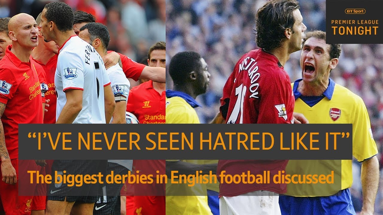 What was it like to play in some of the biggest derbies in England? Premier League Tonight