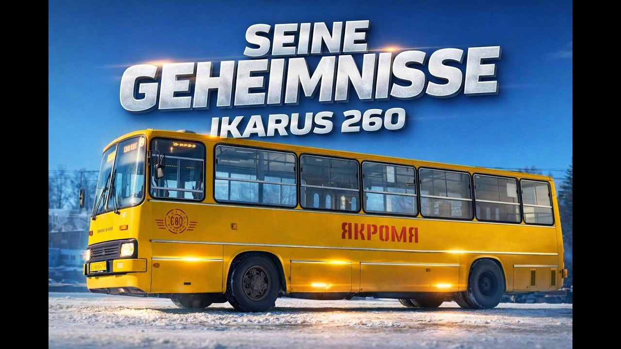 Die Geheimnisse des Ikarus 260 – wir öffnen alle Klappen und zeigen die komplette Technik
