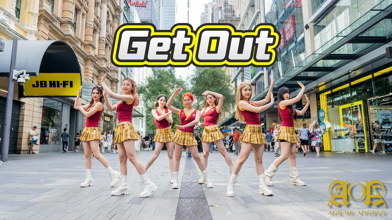 [KPOP IN PUBLIC | SYDNEY] AOA (에이오에이) - ‘Get Out’ Dance cover | By NUEE Dance
