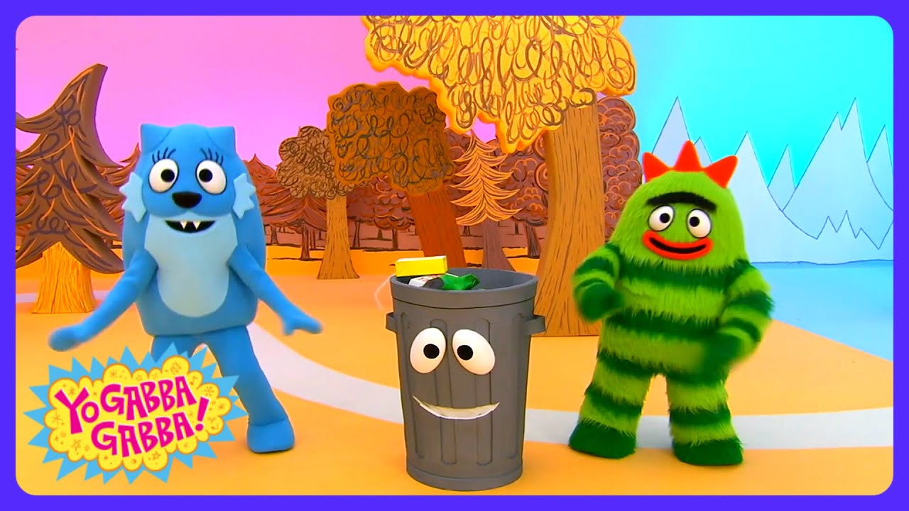 Yo Gabba Gabba - Go Green and Recycle! | Shows for Kids | WildBrain Play House
