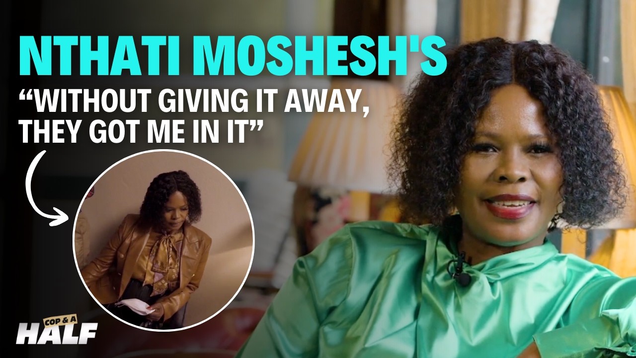Nthati Moshesh Takes on Her Darkest Role Yet | Cop & A Half | Made in South Africa