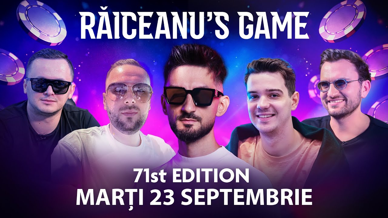 ♣ Raiceanu's Game Livestream 'Cash Games' — 71st Edition 🔥
