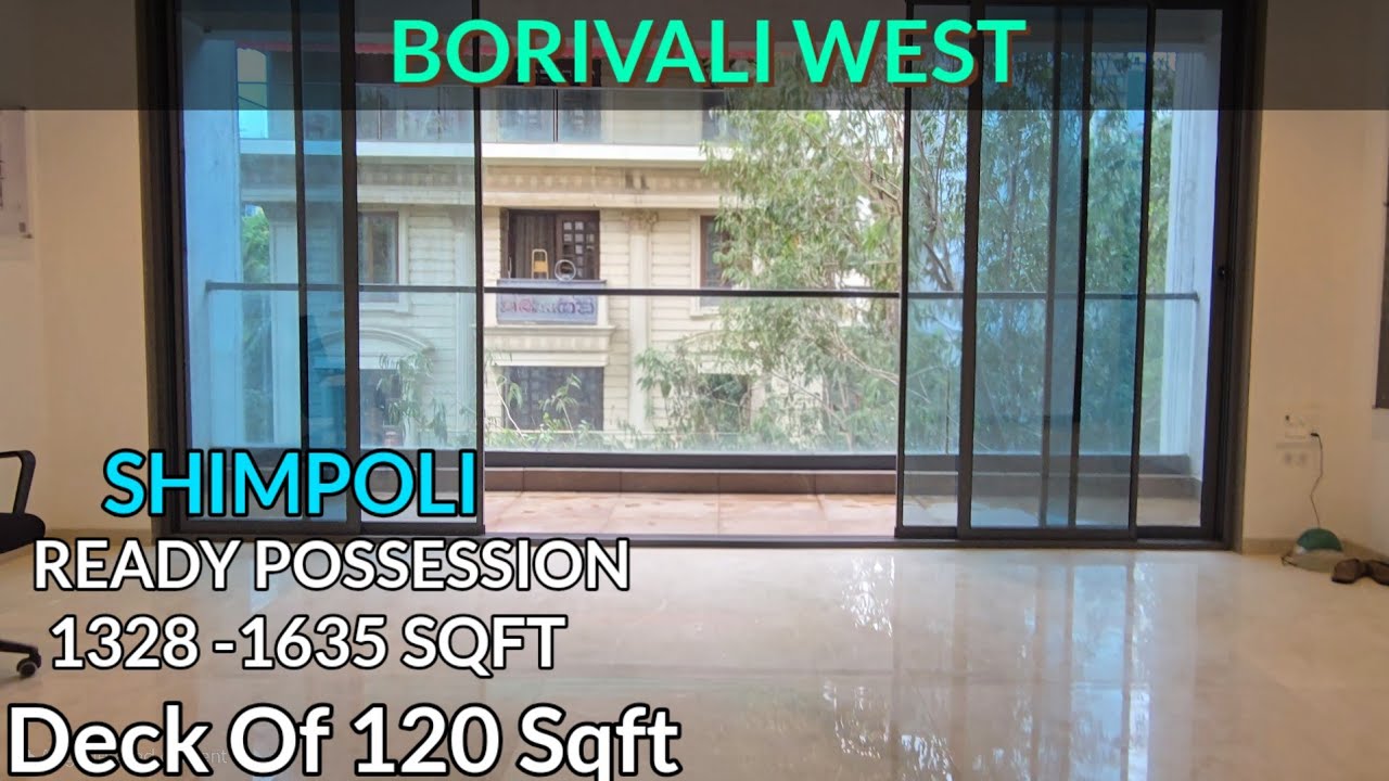 Borivali West ☎️ 8591190742☎️76780 35422 Ultra Spacious - 3bhk Ready Possession ♥️ 1328-1635 Sqft.