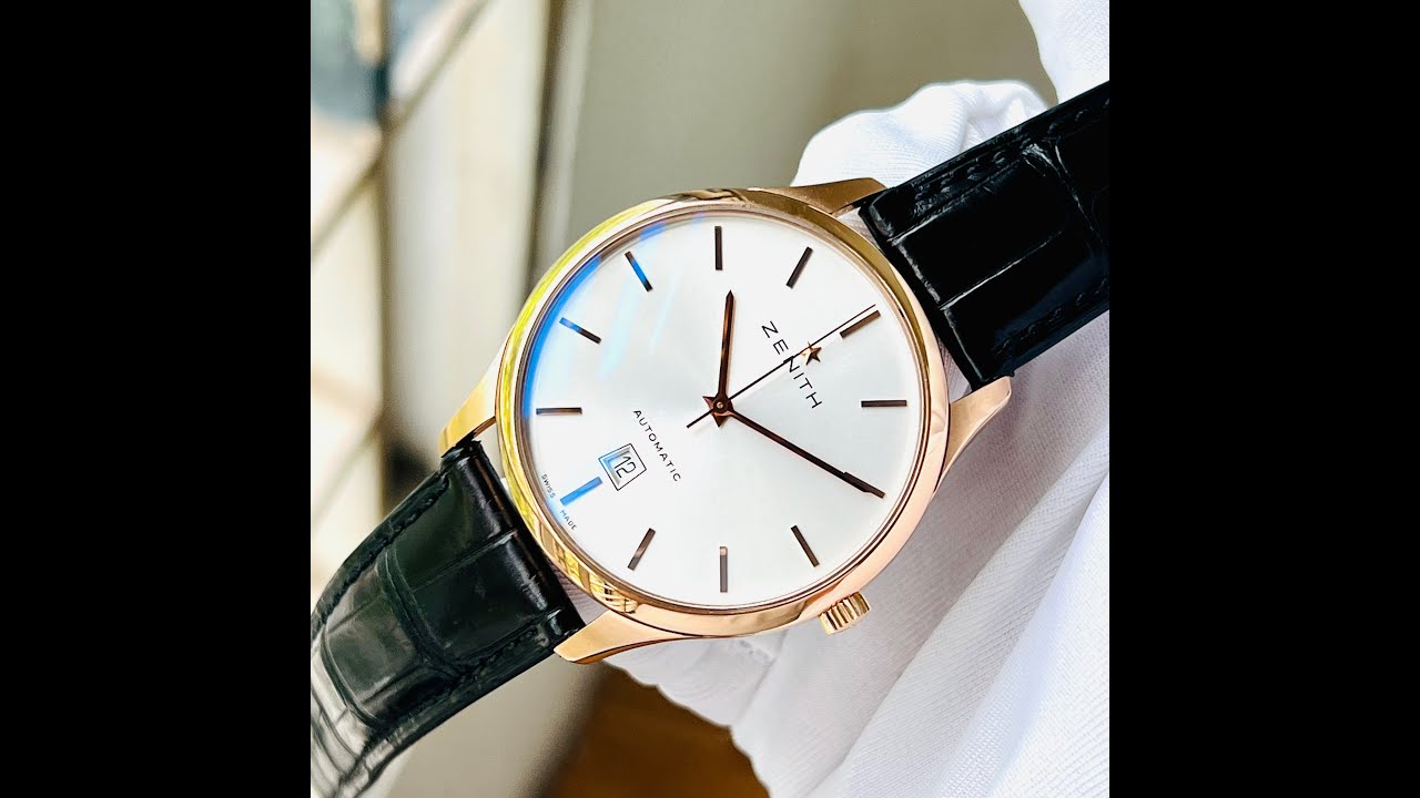 ĐỒNG HỒ ZENITH VÀNG ĐÚC CHÍNH HÃNG 18.2020.3001/01.C498