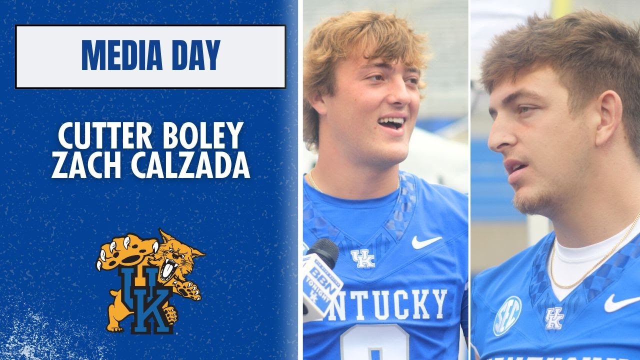 Kentucky QB's Zach Calzada and Cutter Boley preview 2025 season