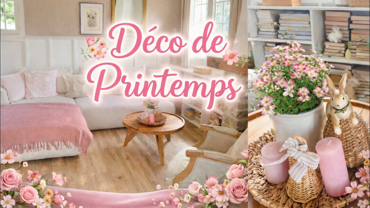 Décorer la maison pour le printemps | fleurs, douceur et simplicité 🌼