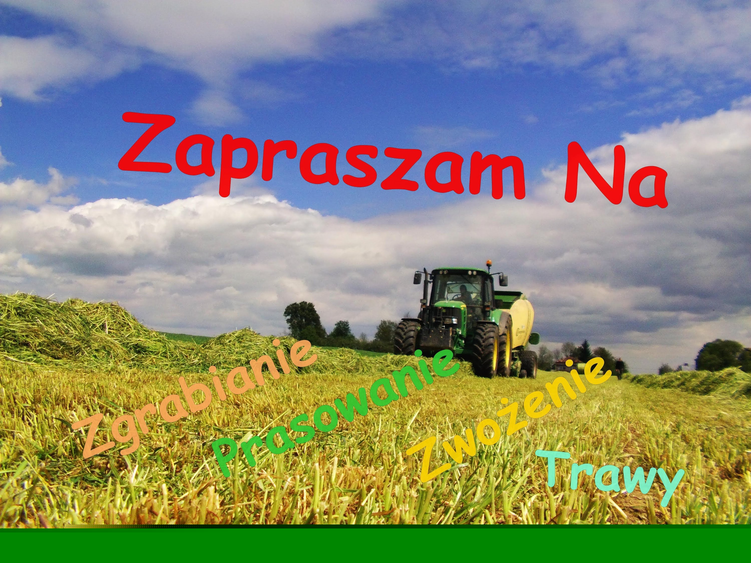 █▬█ █ ▀█▀ Prasowanie Trawy 2014 /John Deere/Claas/Krone/JCB Małopolska