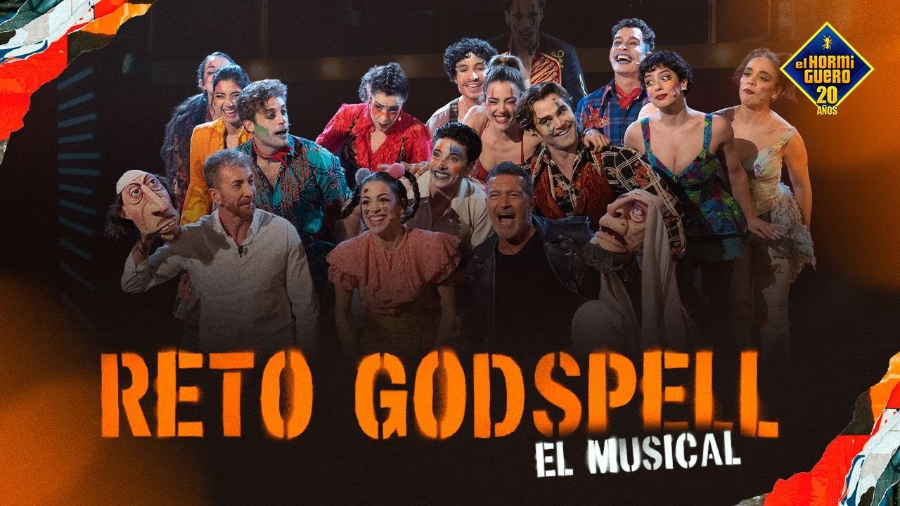 Antonio Banderas reta a Pablo Motos con el musical de ‘Godspell’ - El Hormiguero