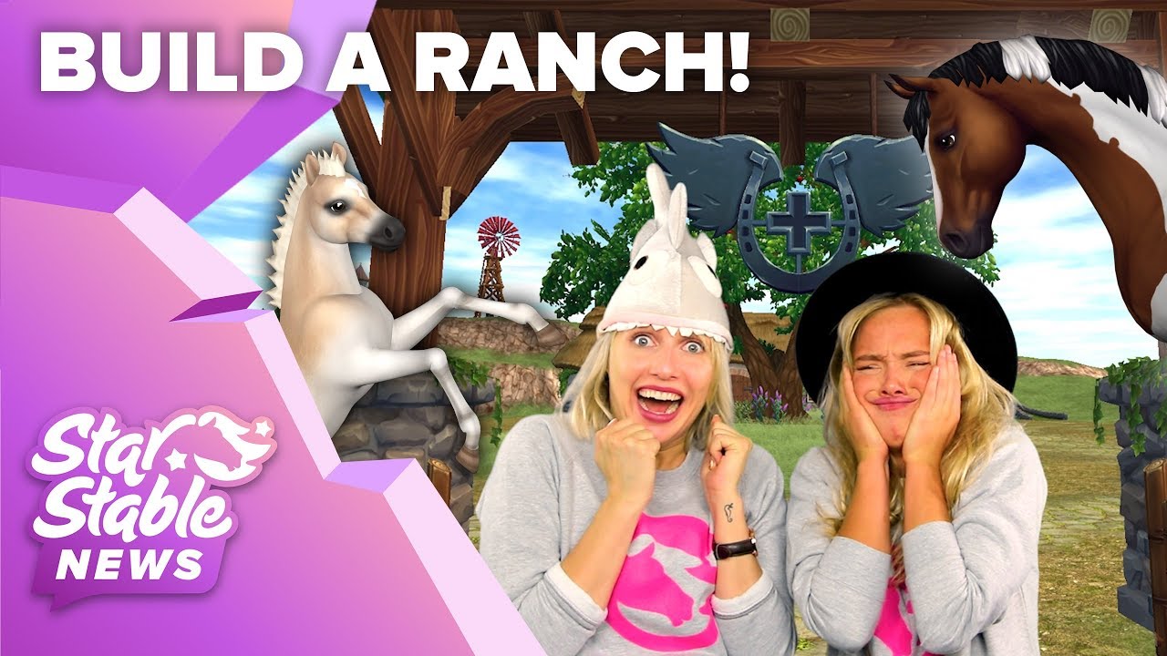 Build a ranch?! SAVE A FOAL?! 😍❤️️| Star Stable News