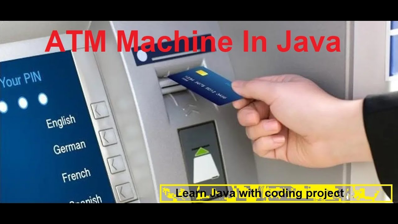 ATM Machine in Java | Java Projects | Mini Project for Studnets in Java | How to Create ATM Machine
