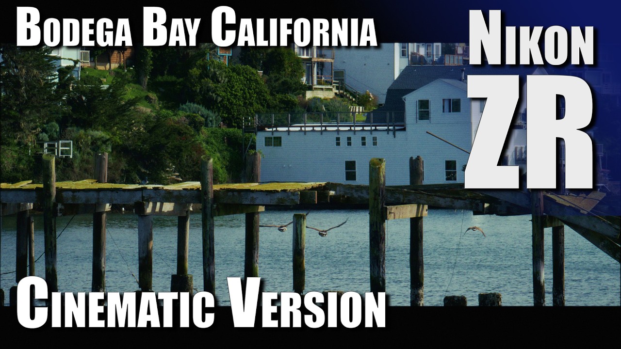 Nikon ZR - Bodega Bay California - Cinematic Version - Vintage Lenses - Red Raw 120 fps