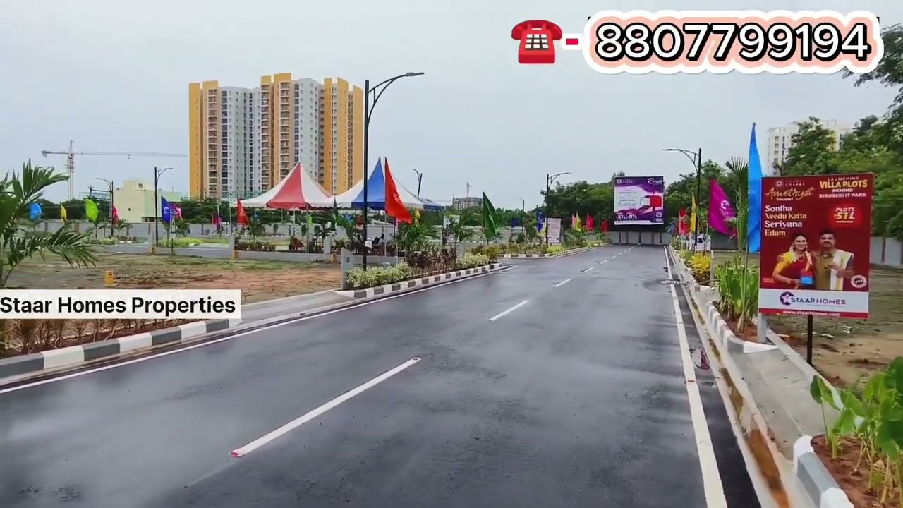 Premium Plots @ Sipcot IT park , Siruseri.