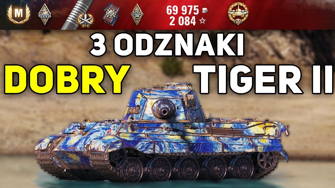 PRZYJEMNE 3 ODZNAKI BIEGŁOŚCI - Tiger II