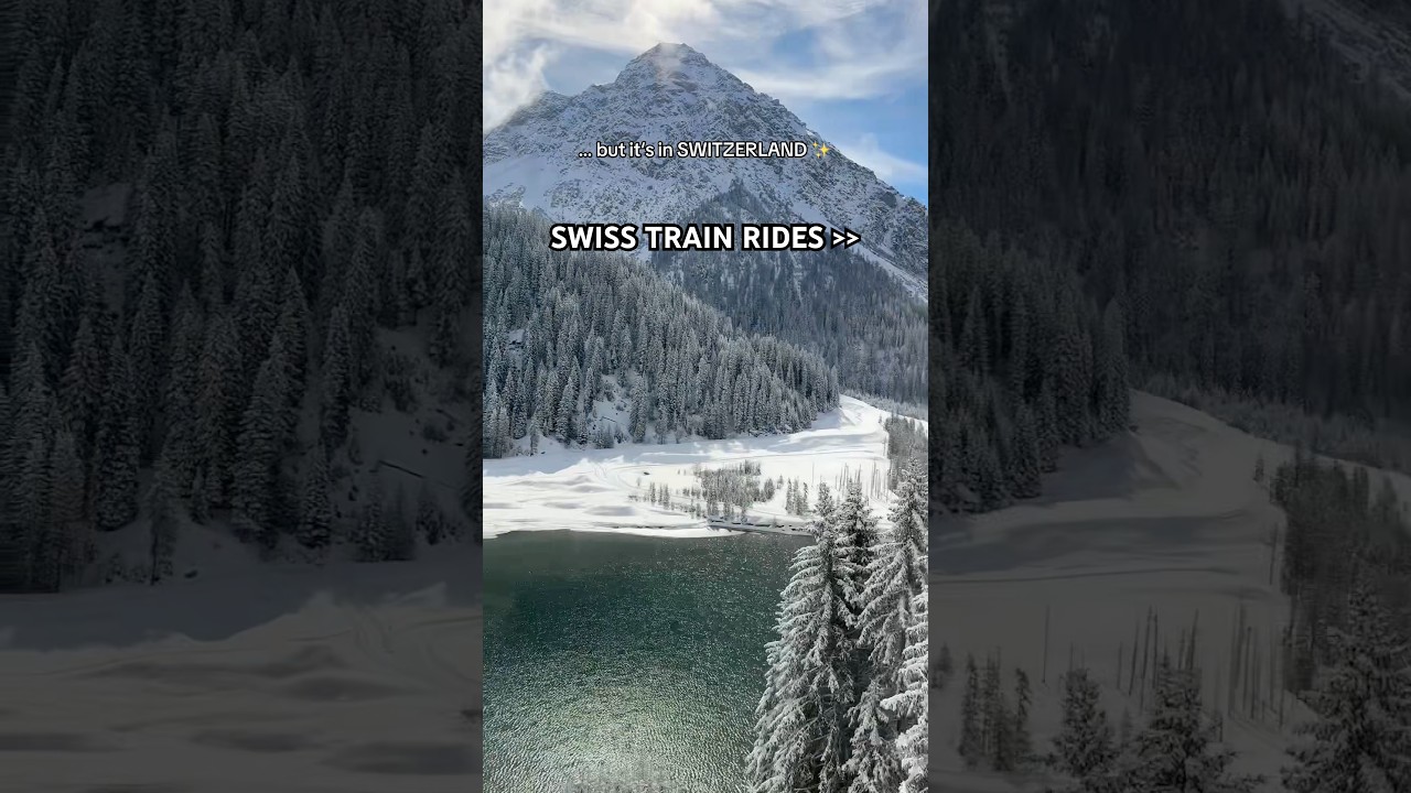 WAIT FOR IT🧚🏼👀🏔️#switzerland #wintertime #magicalplaces #trainride #schwiiz