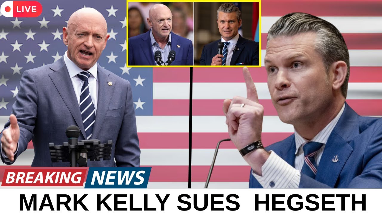 Sen. Mark Kelly Sues U.S Secretary Pete Hegseth
