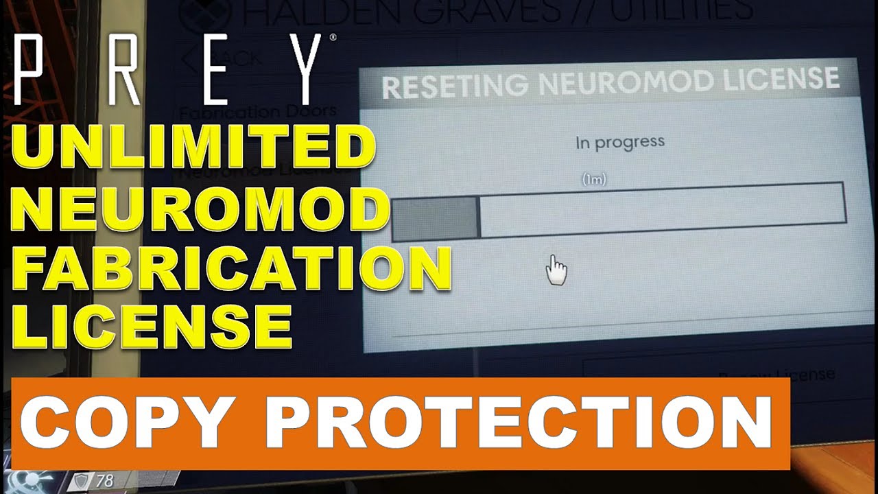 Prey: Unlimited Neuromod Fabrication License (Copy Protection)