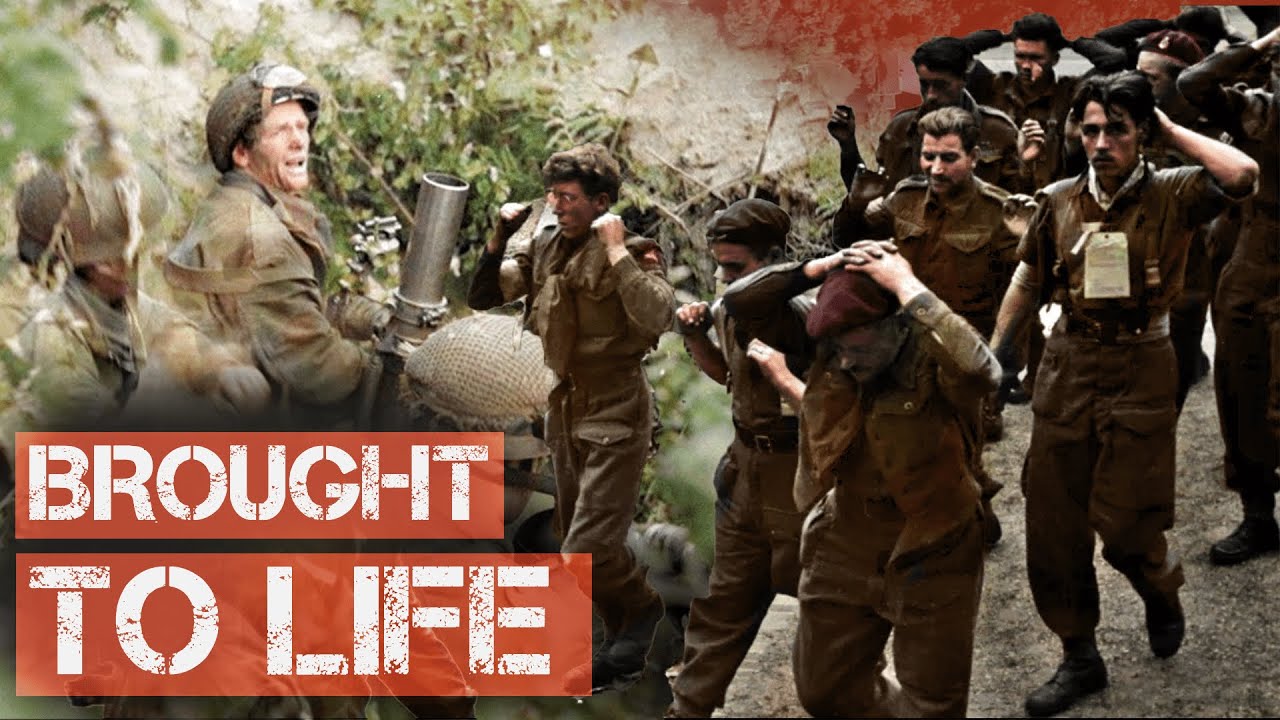 Battle of Arnhem: Iconic Photos Restored in Color and Motion | Operation Market Garden