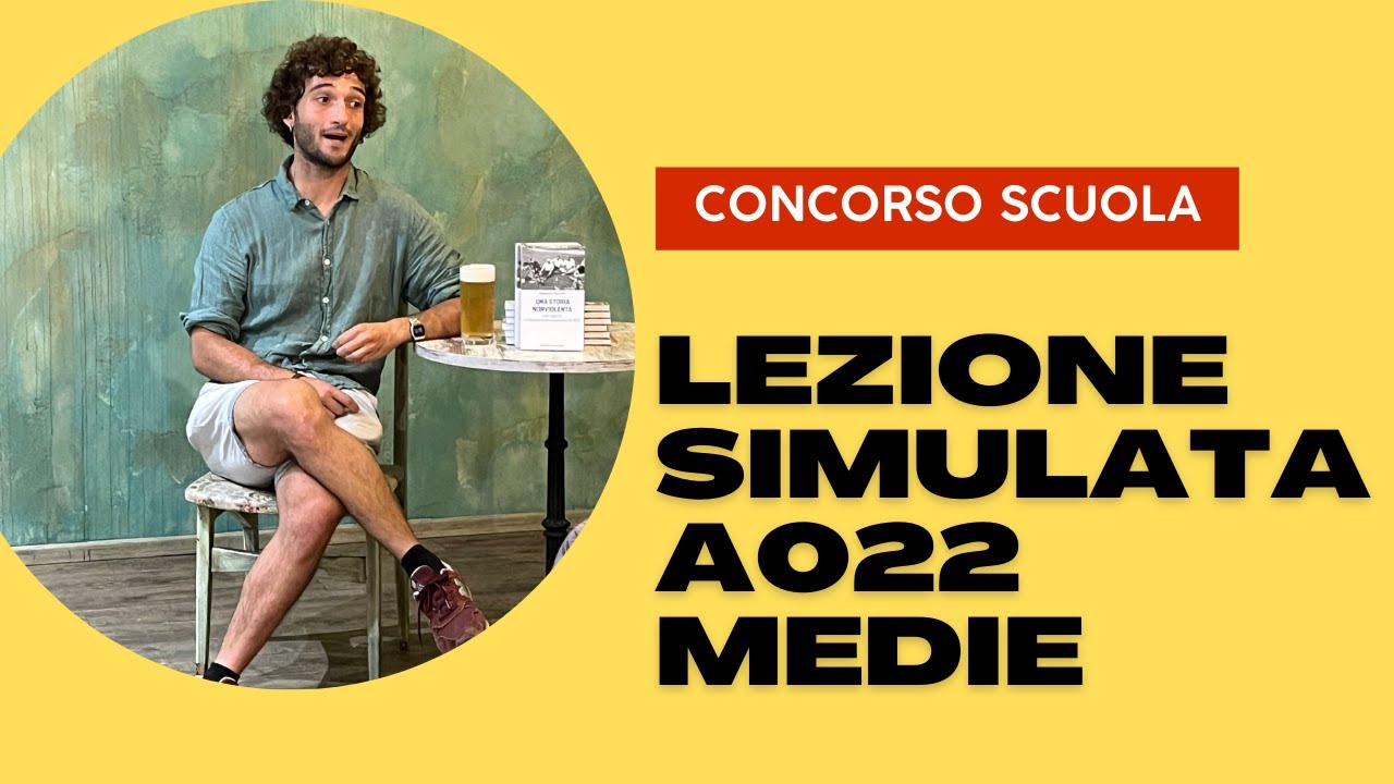 CONCORSO SCUOLA TUTORIAL lezione simulata/Uda A012 ex A022 italiano storia geografia scuole medie