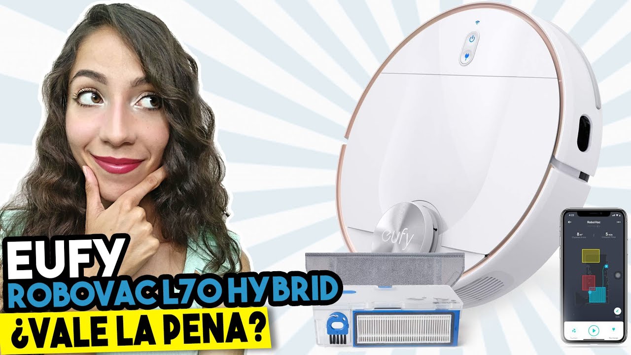 😲 DESCUBRE el Robot Aspirador Eufy RoboVac L70 Hybrid ▶Análisis, Ventajas y Desventajas◀