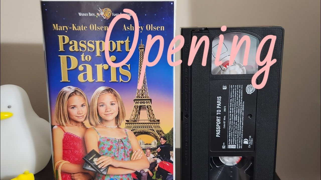 Opening to Passport to Paris 1999 VHS.